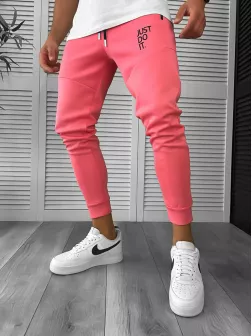 Pantaloni de trening roz DEF12616 N8-4.2